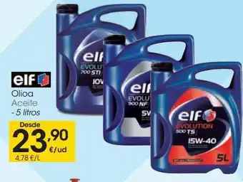Eroski Elf aceite - 5 litros oferta