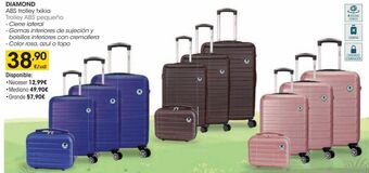 Eroski Diamond trolley abs pequeño oferta