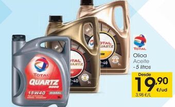 Eroski Total aceite - 5 litros oferta