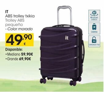 Eroski It trolley abs pequeño oferta