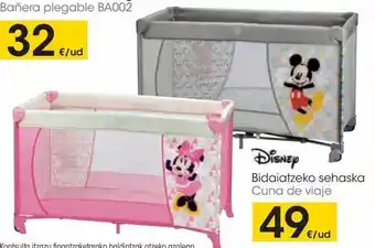 Eroski Disney cuna de viaje oferta