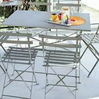 Eroski Mesa plegable rectangular bakio oferta