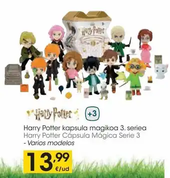 Eroski Harry potter cápsula mágica serie 3 - varios modelos oferta
