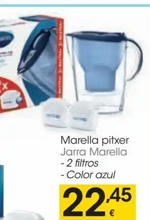 Eroski Jarra marella - 2 filtros - color azul oferta