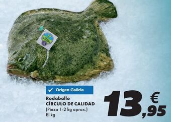 Carrefour Rodaballo círculo de calidad oferta