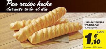 Carrefour Pan de torrijas tradicional oferta