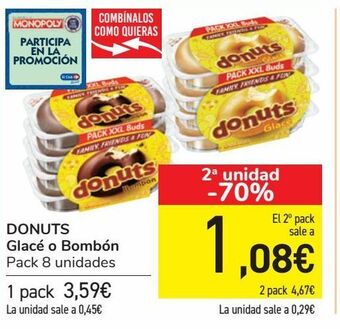 Carrefour Donuts glacé o bombón oferta