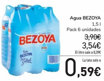Carrefour Agua bezoya oferta