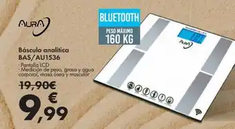 Carrefour Báscula analítica bas/au1536 oferta