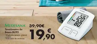 Carrefour Medisana tensiómetro de brazo bu92 oferta
