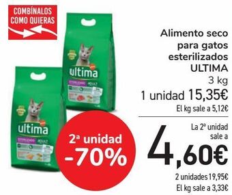Carrefour Alimento seco para gatos esterilizados ultima oferta
