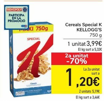 Carrefour Cereales special k kellogg's oferta