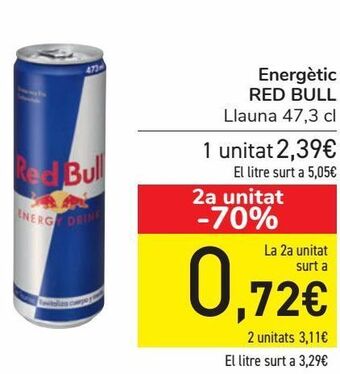 Carrefour Energético red bull oferta
