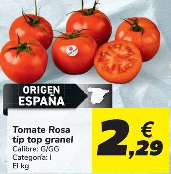 Carrefour Tomate rosa tip top granel oferta