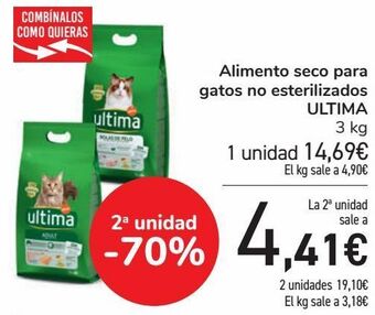 Carrefour Alimento seco para gatos esterilizados ultima oferta