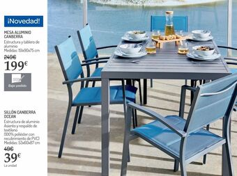 Carrefour Express Mesa aluminio canberra oferta