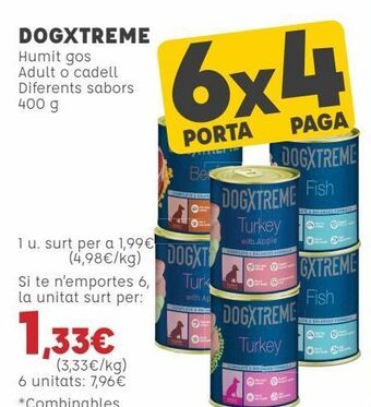 Kiwoko Dogxtreme húmedo perro adulto o cachorro diferentes sabores oferta