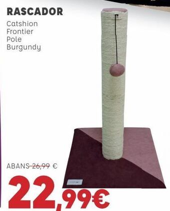 Kiwoko Rascador catshion frontier pole burgundy oferta