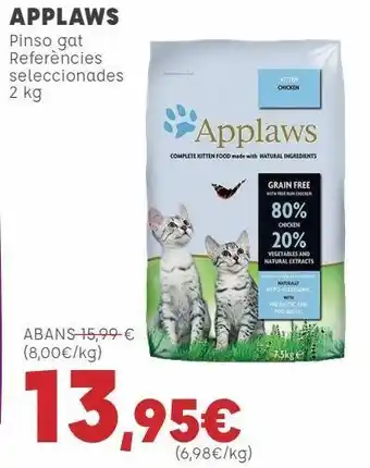 Kiwoko Applaws pienso gato referencias seleccionadas oferta