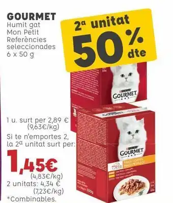Kiwoko Gourmet húmedo gato mon petit referencias seleccionadas oferta