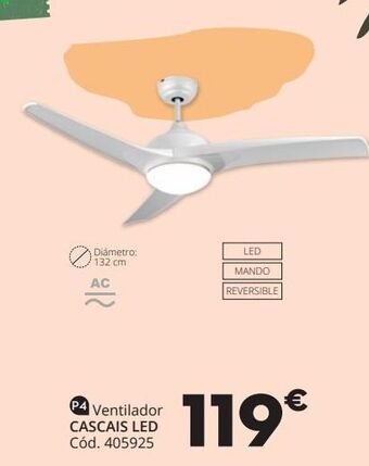 Conforama Ventilador de techo oferta