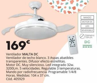Conforama Ventilador de techo oferta
