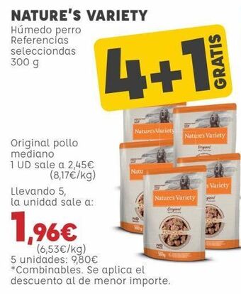 Kiwoko Nature's variety húmedo perro referencias seleccionadas oferta