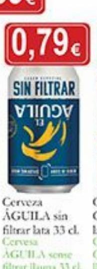 Supermercados Bip Bip Cerveza el águila oferta