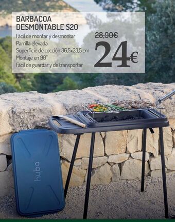 Carrefour Express Barbacoa desmontable s20 oferta