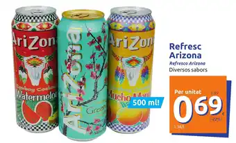 Action Refresc Arizona Refresco Arizona Diversos sabors oferta