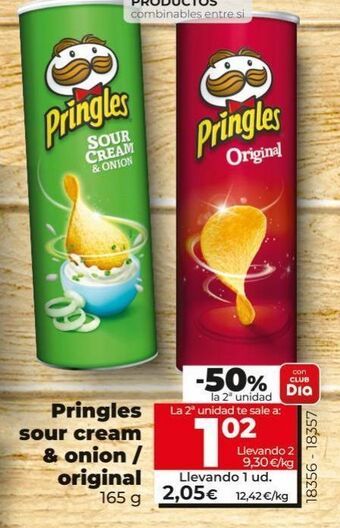 Dia Patatas fritas pringles oferta