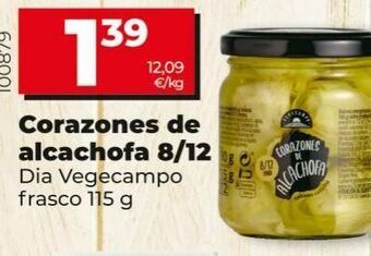 Dia Corazones de alcachofa dia oferta