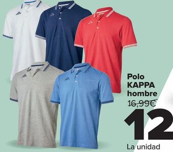 Carrefour Polo kappa hombre oferta