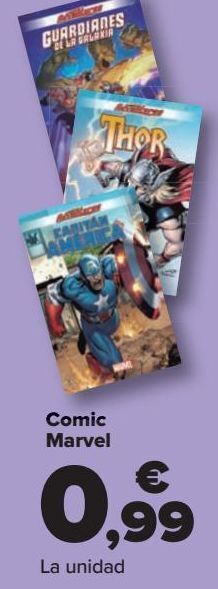 Carrefour Comic marvel oferta