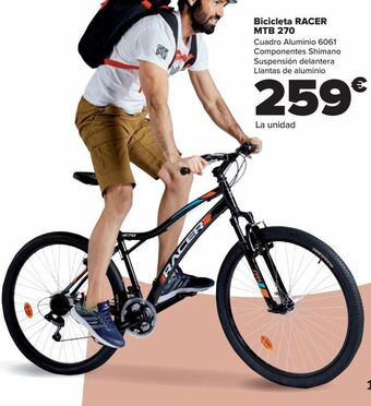 Carrefour Bicicleta racer mtb 270 oferta