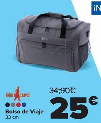 Carrefour Bolso de viaje oferta