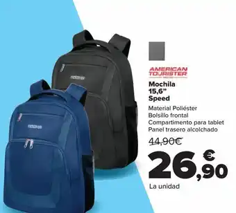 Carrefour American tourister mochila 15,6" speed oferta