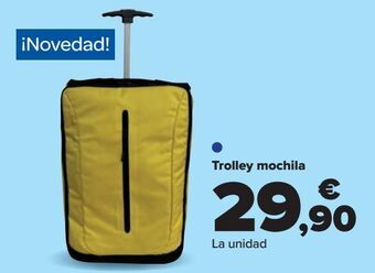 Carrefour Trolley mochila oferta