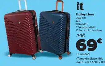 Carrefour Trolley lines oferta