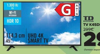 Carrefour Td systems tv k45dlj12us oferta