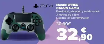 Carrefour Mando wired nacon camo oferta