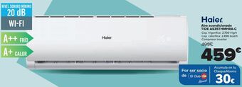 Carrefour Haier aire acondicionado tide as35thmhra-c oferta