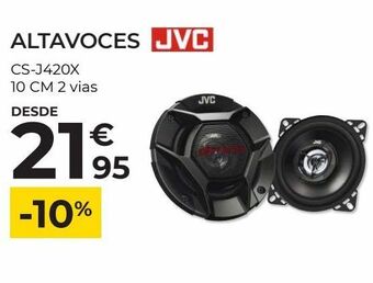 Feu Vert Altavoces para coche jvc oferta