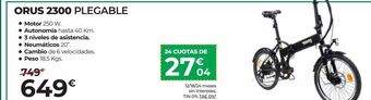 Feu Vert Bicicleta plegable oferta