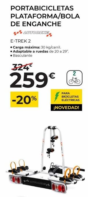 Feu Vert Portabicicletas oferta