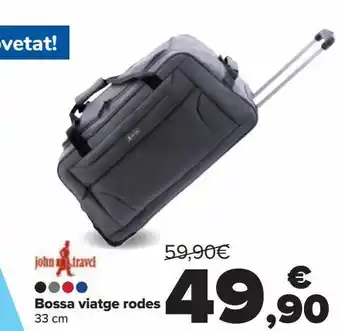 Carrefour Bolso viaje ruedas oferta