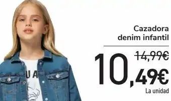 Carrefour Cazadora denim infantil oferta