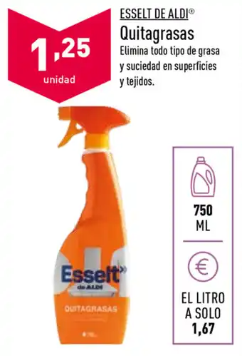 ALDI Esselt de Aldi Quitagrasas oferta