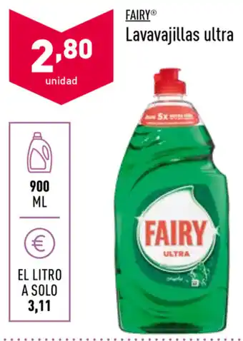 ALDI Fairy Lavavajillas ultra 900ml oferta