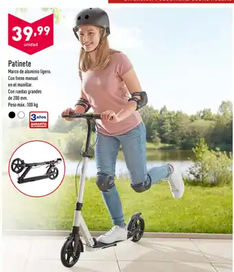 ALDI Patinete 200mm 100kg oferta